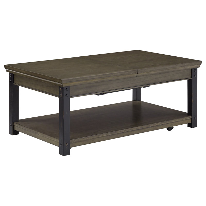 Kennemer Coffee Table, Antique Gray