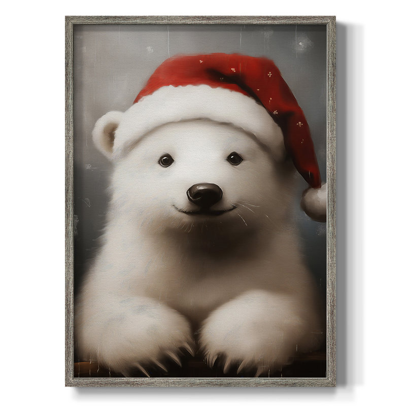 «Christmas Holiday Art», série 2-CDVII, reproduction encadrée - bois massif, H 11 po x l 9 po
