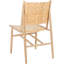 Chaise d'appoint en bois massif Kinkade