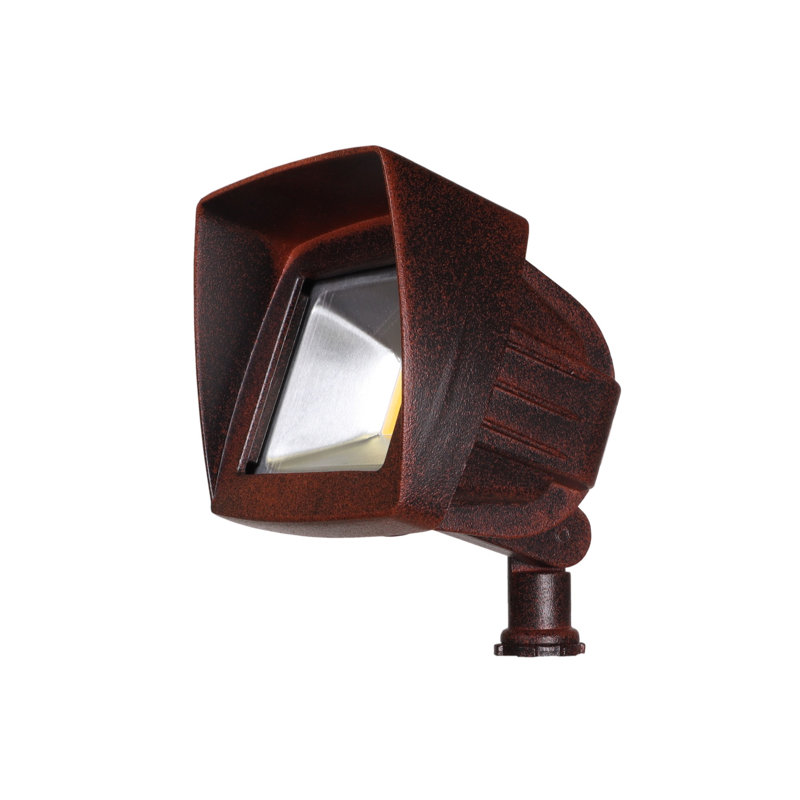 Rust Low Voltage Integrated LED Metal Flood Light