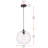 Douthit Globe Pendant with Adjustable Length-1308000627
