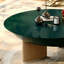 Table basse verte élégante, luxueuse et élégante