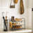 3 Tier Metal Shoe Rack with Adjustable Tilt Angle, Suitable for Front Door, Entrance, Garage-1787025601