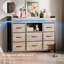 Metal 108cm W 8 - Drawer Chest of Drawers-918223970