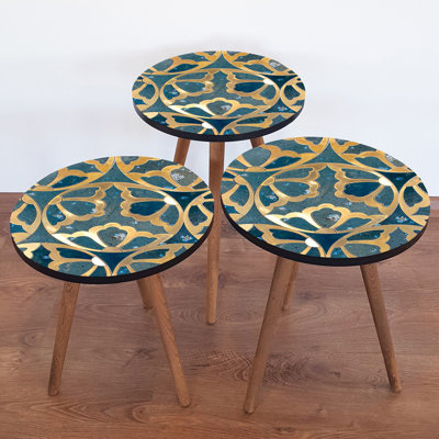 Tables gigognes 3 pieds Baril
