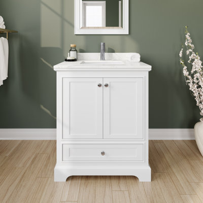 Ensemble de meuble-lavabo simple 30 "Deborah