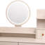 Meuble-lavabo moderne avec miroir et tabouret Modern