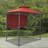 Starecho 8Ft X 5Ft  Double Tiered  Soft-Top Grill Gazebo With Stretchable Side Awning-110826877