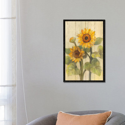 Summer Sunflowers II by Albena Hristova - Gallery-Wrapped Canvas Giclée on Canvas
