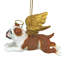 Bulldog Angel Holiday Ornament
