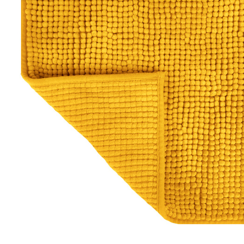 Centreville Chenille Non Slip Bath Mat, 80cm L x 50cm W, Green