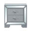 Table de chevet Murry G004800-N, argent