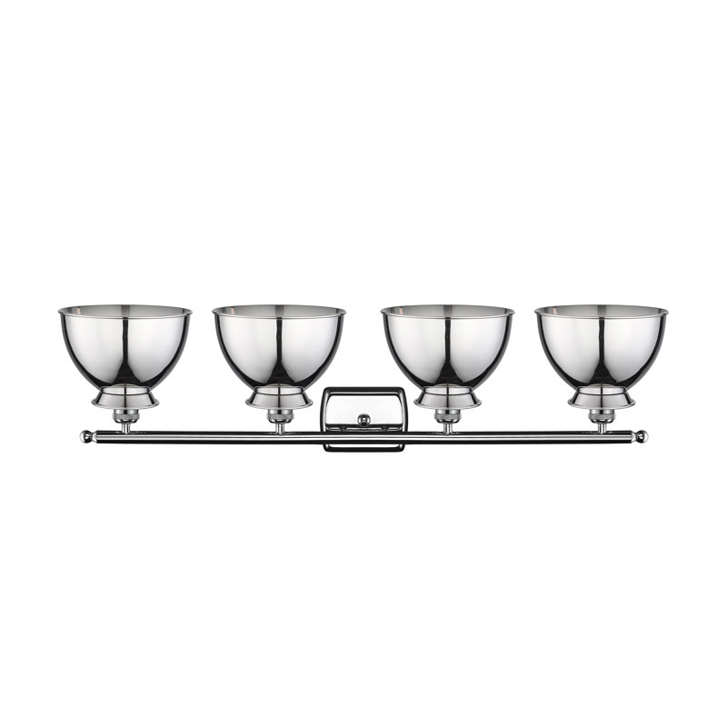 Arev 4 - Light Dimmable Vanity Light, Polished Chrome, Polished Chrome, Bulb Not Included