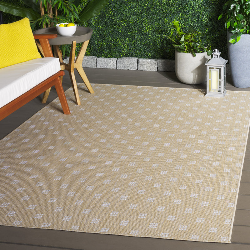 Terrace 806 Geometric Indoor/Outdoor Rug, Rectangle 4' x 6'