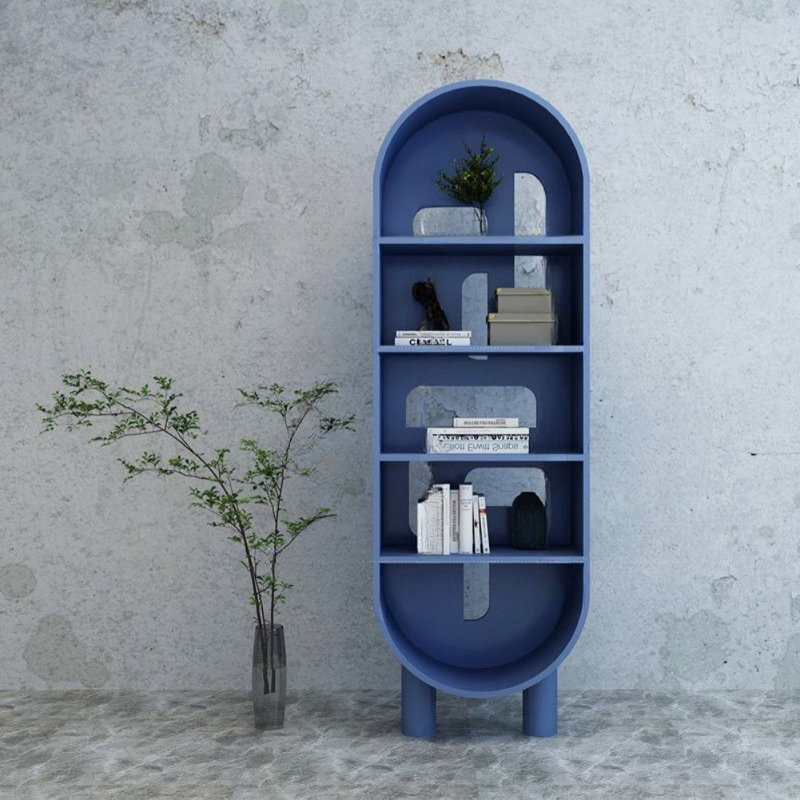 Vitrine créative moderne et simple, Bleu