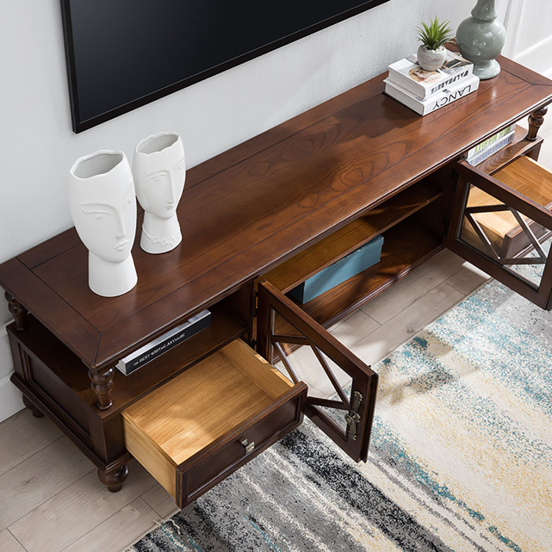 Meuble télé américain rétro, 70.9"