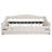 Upholstered Full XL Daybed with LED Lights and Trundle, Linen Platform Bed Frame, No Box Spring Needed-1048004847