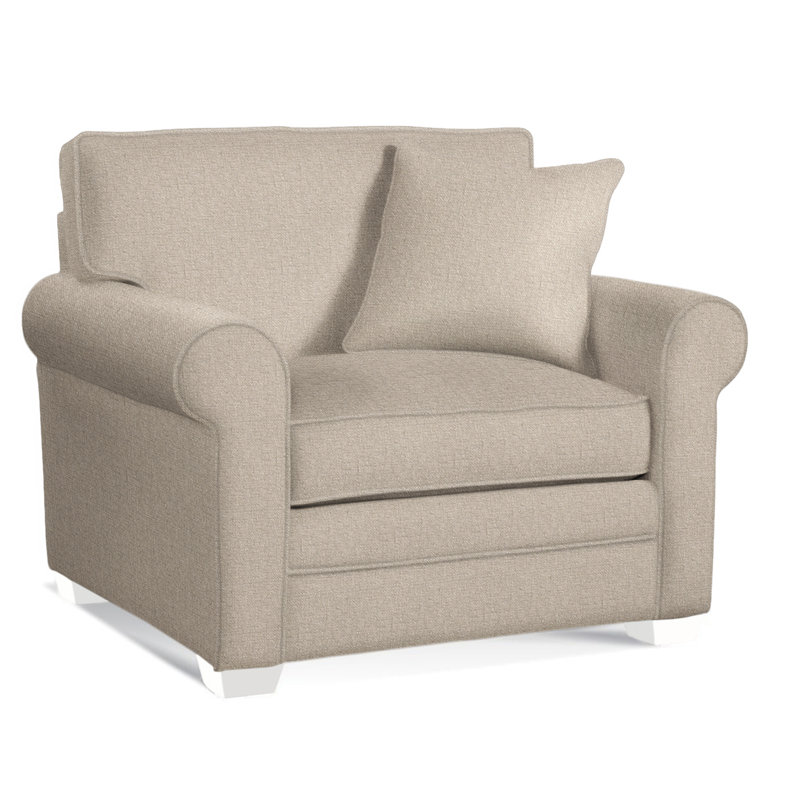 Bedford Chair, Frost White , Eggshell Crypton Performance; 0884-93