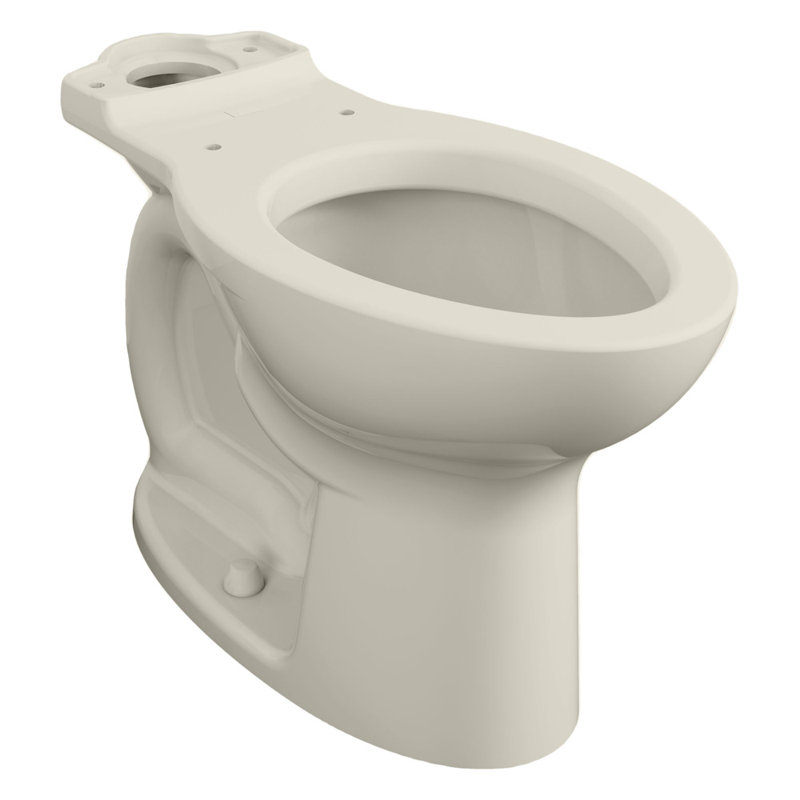 Cuvette de toilette allongée Cadet PRO à hauteur de chaise seulement, Bone