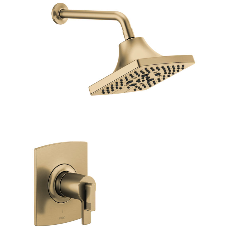 Kintsu® Thermostatic Valve Trim, Luxe Gold, Lever