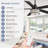 52-Inch Ceiling Fan with Light