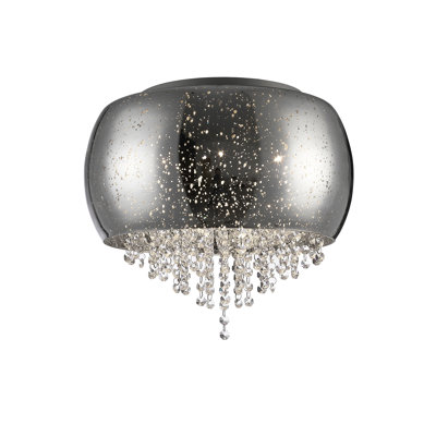 Churchwell Glass Flush Mount