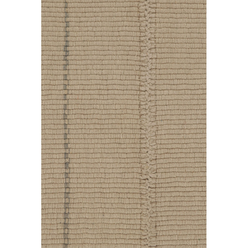 Rez Kilim Area Rug in Beige, Gray