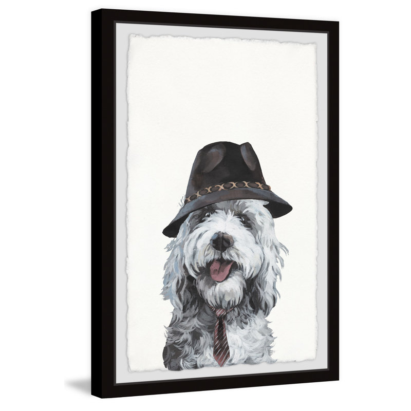 Man's Best Friend by Marmont Hill - Single Picture Frame Print, 30cm H x 20cm W x 3.81cm D