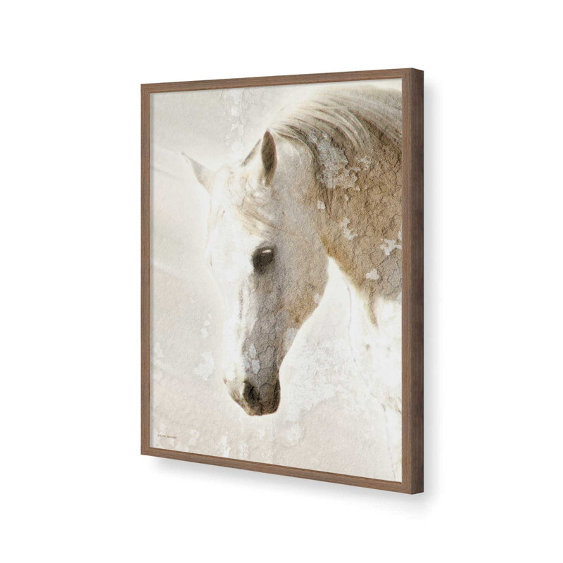 Mottled by Kari Brooks Art Print, 12 W x 16 H, Brown, Framed Print