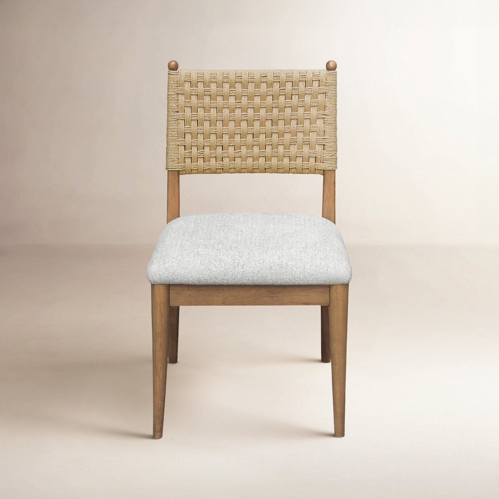 August Woven Back Chair
