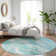 Karsyn Washable Abstract Indoor / Outdoor Rug