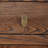 Solid Old Elm Wood Entryway Cabinet