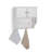 Accordion Wall Mounted Drying Rack with Cabinet