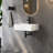 19" W x 14" D Crisp White Ceramic Rectangular Wall-Mount/Vessel Bathroom Sink with Mounting Bolts