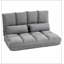 Canapé-lit convertible, canapé-lit pliant, chaise longue d'invité avec 2 coussins, dossier et appui-tête réglables, L 40,25 po-1709017388