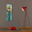 «Tall Bright Flowers II» par Silvia Vassileva, art mural sur toile-1689937333