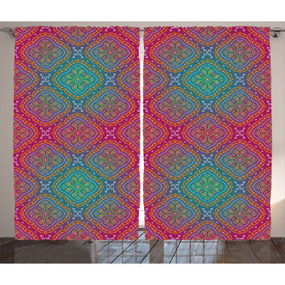 Semi Sheer Curtain Pair