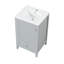 Meuble-lavabo de 20 po avec lavabo à ouverture à gauche et un tiroir-1415239261