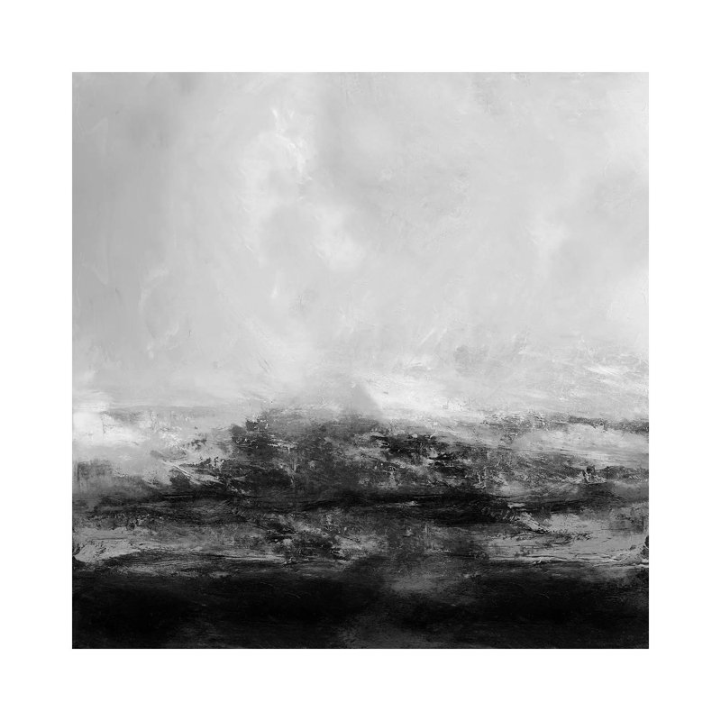 Terra In Grey by Jake Messina - Wrapped Canvas Gallery-Wrapped Canvas Giclée, 45.72 cm H x 45.72 cm W