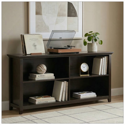 Amherst Low 4 Shelf Bookcase