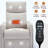 Heat Massage Manual Recliner Chair With Rocker And Swivel-561426463