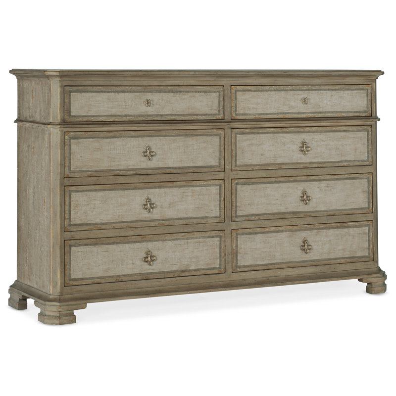Commode double 8 tiroirs Aldo
