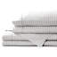 Keima 300 Thread Count Plaid 100% Cotton Sateen Sheet Set-1640341037