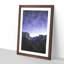 Yosemite Valley at Night in California 1 Piece Single Picture Frame Painting on MDF-56854457-56854456