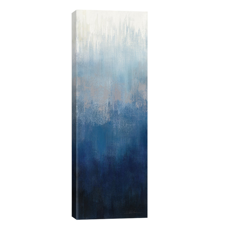 Silver Wave II by Silvia Vassileva - Wrapped Canvas Panoramic Print, 152.4 cm H x 50.8 cm W x 3.175 cm D