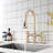 SOUEEUM Pull Down Kitchen Faucet-84912367