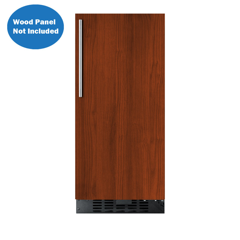 Compact Black Panel Ready Undercounter Smart Refrigerator