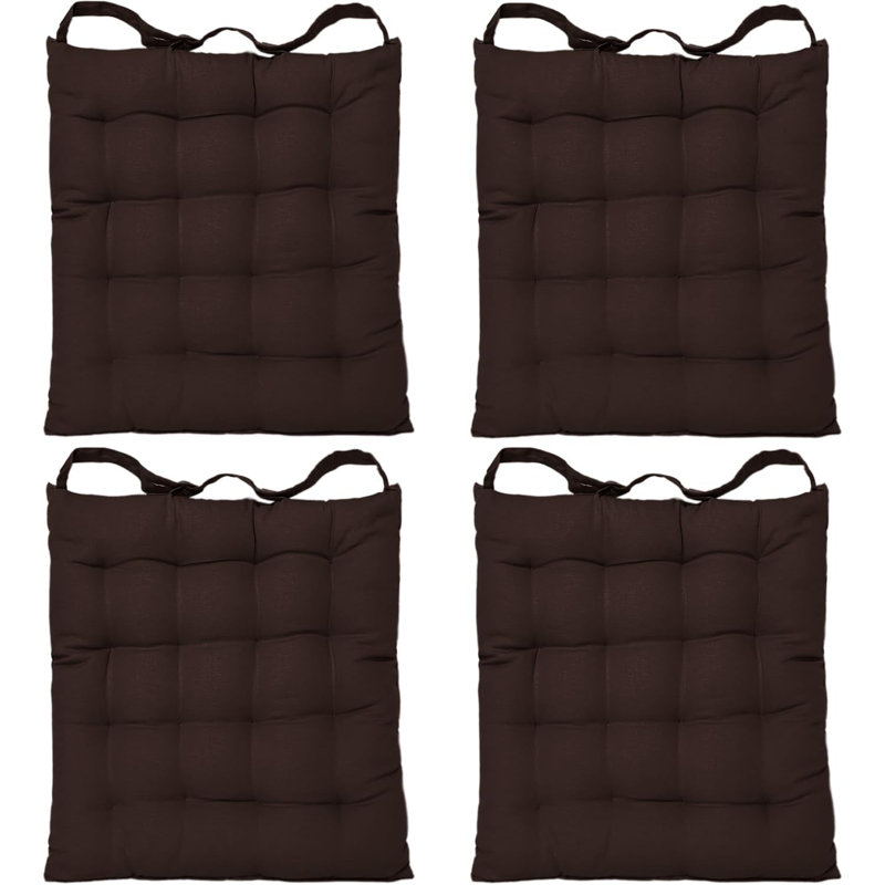 Chair Pad Cushion, Chocolate