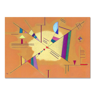 Diagonale by Wassily Kandinsky - Rectangle Print
