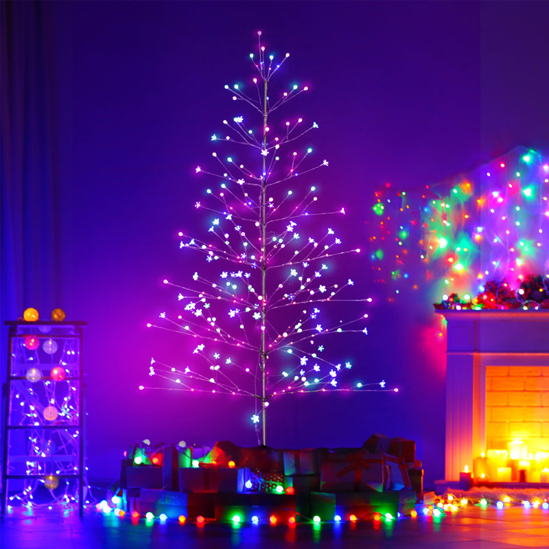 84'' Lighted Trees & Branches